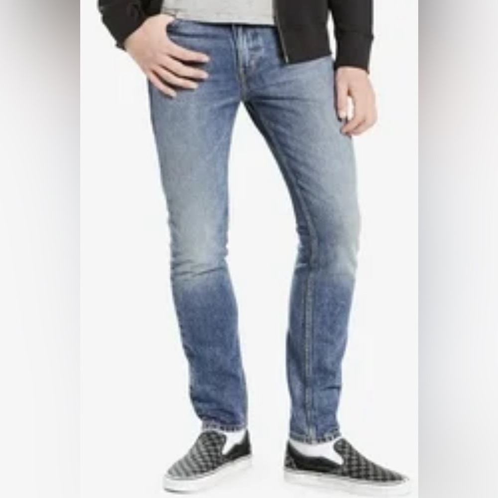 Levi's Men's Slim Jeans in Deep Blue - Picture 1 of 9